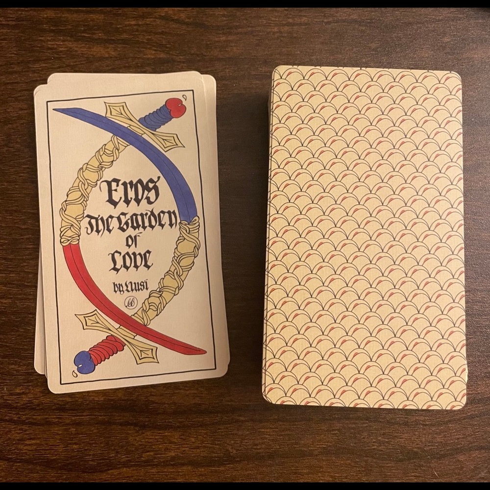 EROS Garden Of Love Tarot Deck, second edition. UUSI